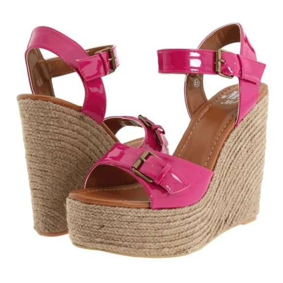 Miss Me Jaden - 2 Fuschia Woman Strappy Sandals 6 - Picture 1 of 7